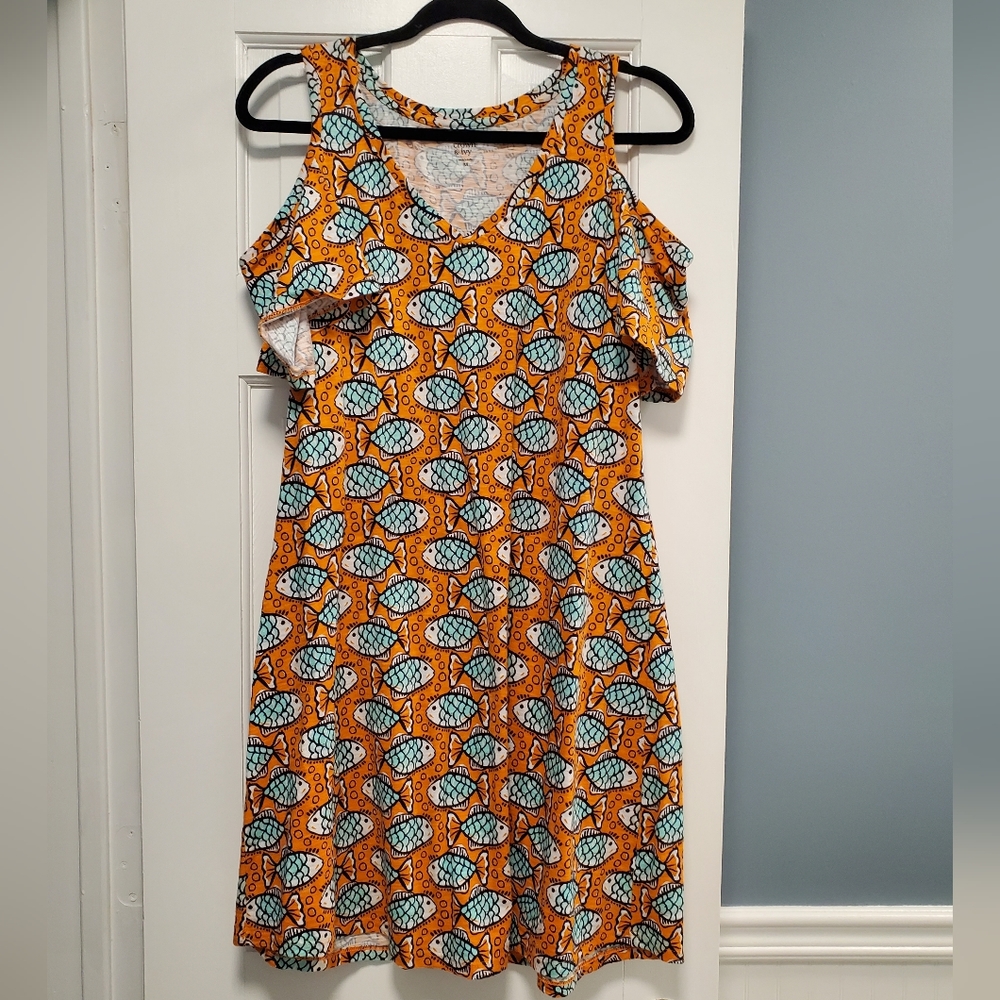 Crown & Ivy cold shoulder summer dress